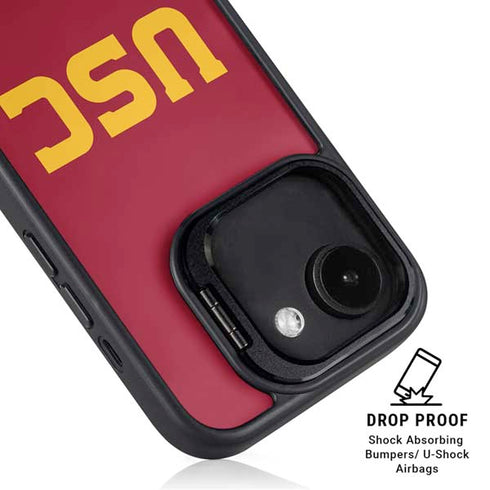 University of Southern California USC iPhone 16e Kickstand Case