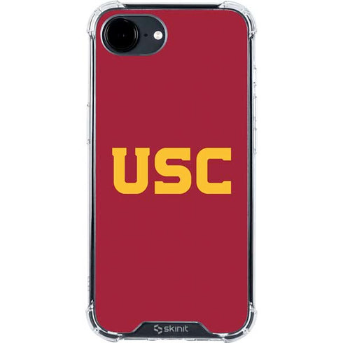 University of Southern California USC iPhone 16e Clear Case