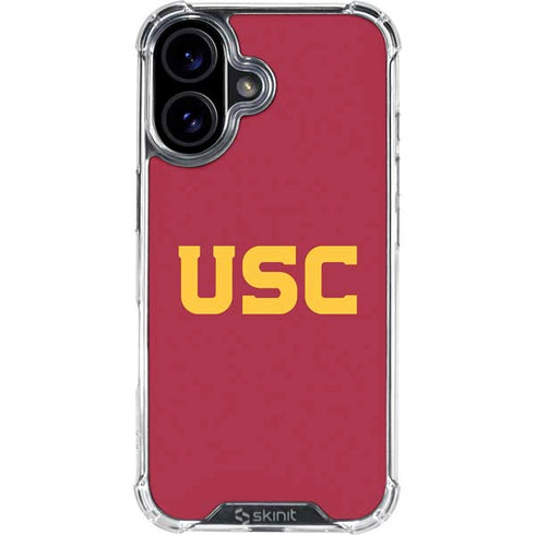 University of Southern California USC iPhone 17 Clear Case