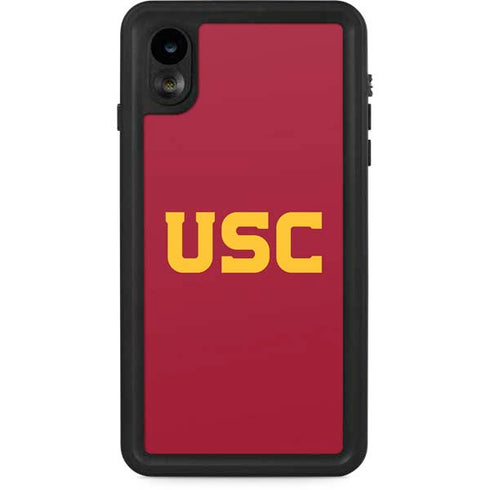 University of Southern California USC iPhone XR Waterproof Case