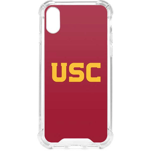 University of Southern California USC iPhone XS Clear Case