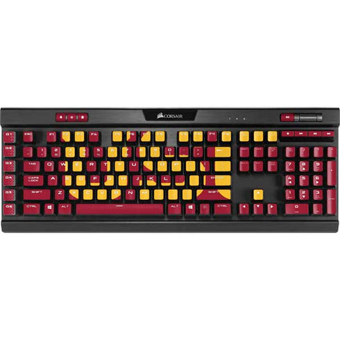 University of Southern California USC K95 RGB PLATINUM Mechanical Gaming Keyboard Skin