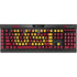 University of Southern California USC K95 RGB PLATINUM Mechanical Gaming Keyboard Skin