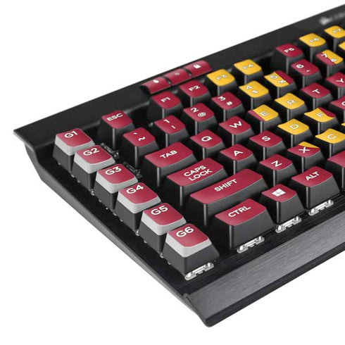 University of Southern California USC K95 RGB PLATINUM Mechanical Gaming Keyboard Skin