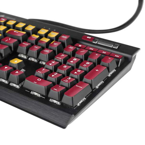 University of Southern California USC K95 RGB PLATINUM Mechanical Gaming Keyboard Skin