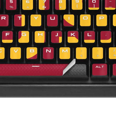 University of Southern California USC K95 RGB PLATINUM Mechanical Gaming Keyboard Skin