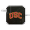 University of Southern California USC Logo Black Distressed 85W Power Adapter (15 and 17 inch MacBook Pro Charger) Skin