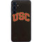 University of Southern California USC Logo Black Distressed Galaxy A35 5G Skin