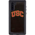 University of Southern California USC Logo Black Distressed Galaxy Cases