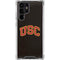 University of Southern California USC Logo Black Distressed Galaxy S23 Ultra Clear Case