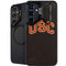 University of Southern California USC Logo Black Distressed Galaxy S24 FE Kickstand Case