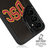 University of Southern California USC Logo Black Distressed Galaxy S24 FE Kickstand Case