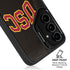University of Southern California USC Logo Black Distressed Galaxy S25 Kickstand Case