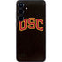 University of Southern California USC Logo Black Distressed Galaxy S25 Plus Skin