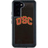 University of Southern California USC Logo Black Distressed Galaxy S24 Plus Waterproof Case