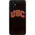 University of Southern California USC Logo Black Distressed Galaxy S24 Skin