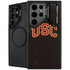 University of Southern California USC Logo Black Distressed Galaxy S25 Ultra Kickstand Case