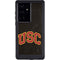 University of Southern California USC Logo Black Distressed Galaxy S24 Ultra Waterproof Case