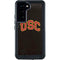 University of Southern California USC Logo Black Distressed Galaxy S24 Waterproof Case