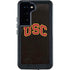 University of Southern California USC Logo Black Distressed Galaxy S24 Waterproof Case