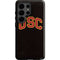 University of Southern California USC Logo Black Distressed Galaxy S26 Ultra Impact Case