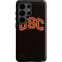 University of Southern California USC Logo Black Distressed Galaxy S26 Ultra Impact Case