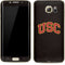 University of Southern California USC Logo Black Distressed Galaxy S7 Edge Skin