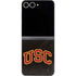 University of Southern California USC Logo Black Distressed Galaxy Z Flip6 Skin