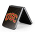 University of Southern California USC Logo Black Distressed Galaxy Z Flip6 Skin