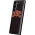 University of Southern California USC Logo Black Distressed Galaxy Z Fold5 5G Skin