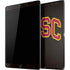 University of Southern California USC Logo Black Distressed iPad Skins