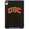 University of Southern California USC Logo Black Distressed iPad 11th Gen (2025) Clear Case