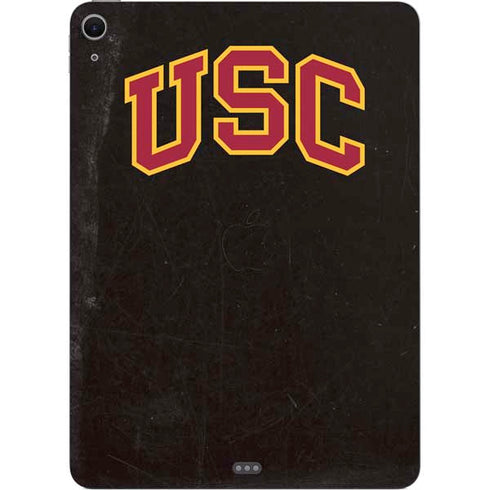 University of Southern California USC Logo Black Distressed Apple iPad Air Skin