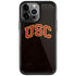 University of Southern California USC Logo Black Distressed iPhone Cases