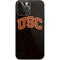 University of Southern California USC Logo Black Distressed iPhone 15 Pro Max Skin