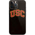 University of Southern California USC Logo Black Distressed iPhone 15 Pro Max Skin