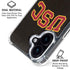 University of Southern California USC Logo Black Distressed iPhone 16 MagSafe Case