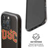 University of Southern California USC Logo Black Distressed iPhone 16 Pro Max Magsafe Impact Case