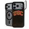 University of Southern California USC Logo Black Distressed iPhone 18 Pro Max Kickstand Case