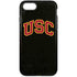 University of Southern California USC Logo Black Distressed iPhone Cases