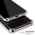 University of Southern California USC Logo Black Distressed iPhone X/XS Clear Case