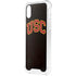 University of Southern California USC Logo Black Distressed iPhone XS Clear Case