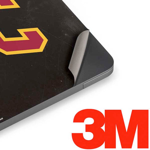University of Southern California USC Logo Black Distressed Apple MacBook Air Skin