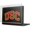 University of Southern California USC Logo Black Distressed MacBook Pro 14in (2021-24) Case plus Skin