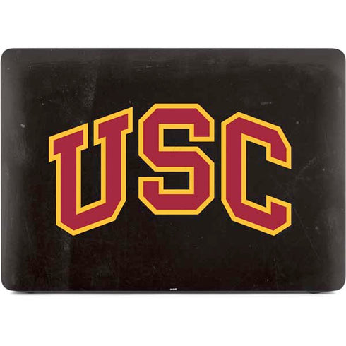 University of Southern California USC Logo Black Distressed Apple MacBook Pro 16-inch Skin