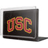 University of Southern California USC Logo Black Distressed MacBook Cases