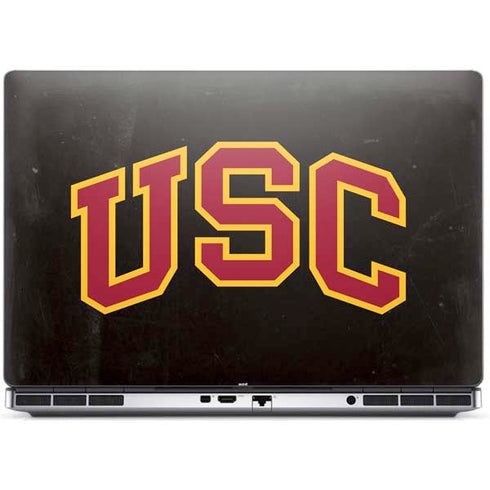 University of Southern California USC Logo Black Distressed Dell Precision Skin