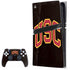 University of Southern California USC Logo Black Distressed PS5 Pro Bundle Skin
