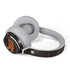 University of Southern California USC Logo Black Distressed Surface Headphones Skin