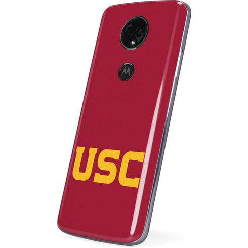 University of Southern California USC Moto E5 Plus Skin